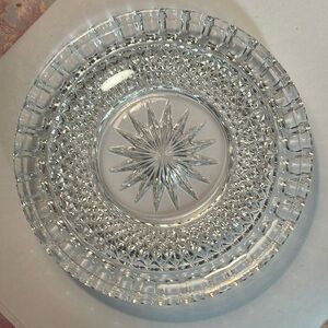 Vintage crystal 5 3/4” dish